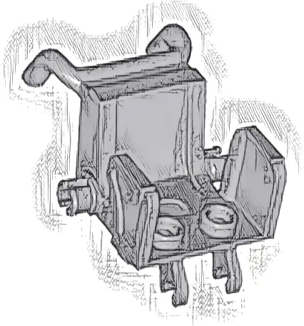 Minifigure, Utensil Wheelchair Seat with Open Sides and High Arm Rests