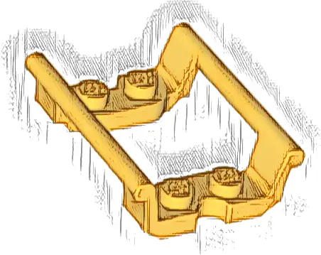 Train, Track Roller Coaster Straight 4L