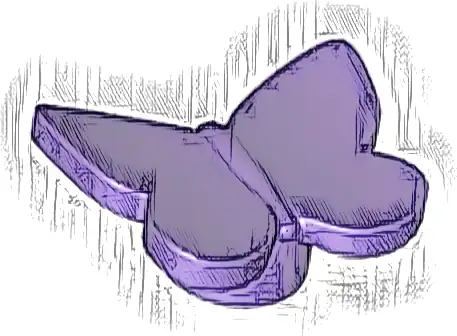 Butterfly with Stud Holder