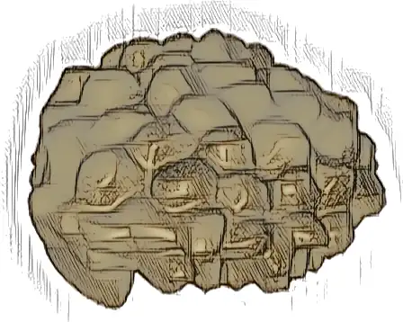 Minifigure, Hair Male, Coiled with Short Straight Sides