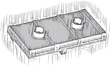 Container, Treasure Chest Lid Flat