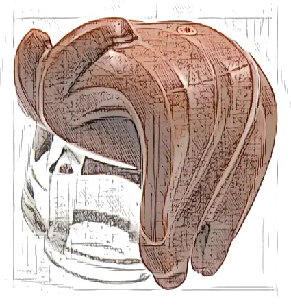 Minifigure, Hair Short in Back, Spiked Bangs, Long Part to Left