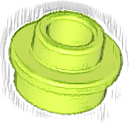 Plate, Round 1 x 1 with Open Stud