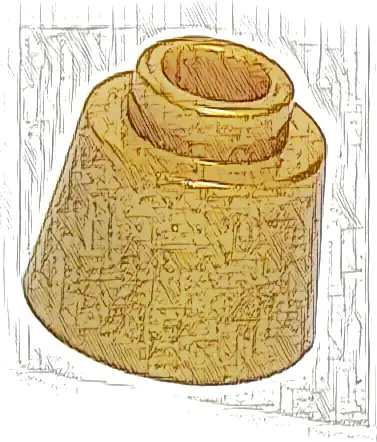 Cone 1 1/6 x 1 1/6 x 2/3 (Fez)