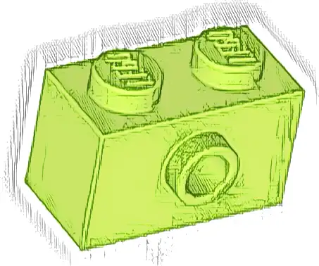 Brick, Modified 1 x 2 with Stud on Side with Bottom Stud Holder