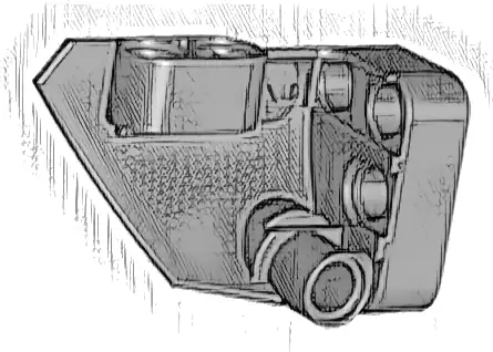 Technic, Panel Fairing # 2 Small Smooth Short, Side B