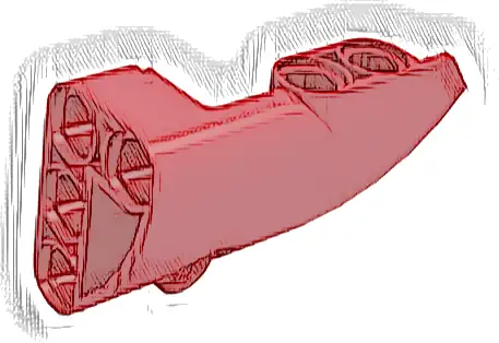 Technic, Panel Fairing # 2 Small Smooth Short, Side B