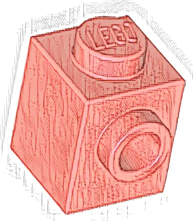 Brick, Modified 1 x 1 with Stud on Side