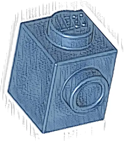 Brick, Modified 1 x 1 with Stud on Side