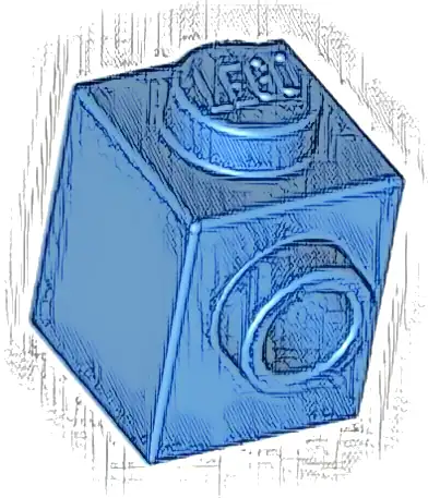 Brick, Modified 1 x 1 with Stud on Side