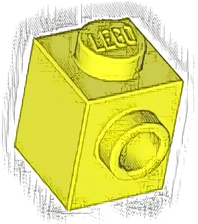 Brick, Modified 1 x 1 with Stud on Side