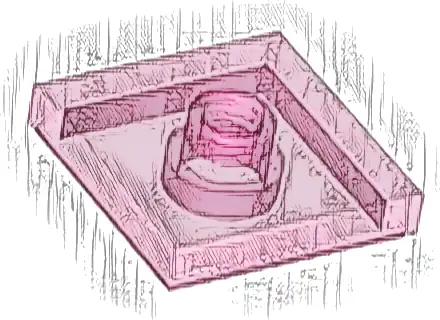 Plate, Modified 2 x 2 with Groove and 1 Stud in Center (Jumper)