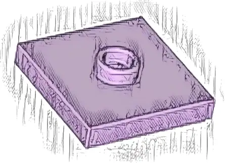 Plate, Modified 2 x 2 with Groove and 1 Stud in Center (Jumper)