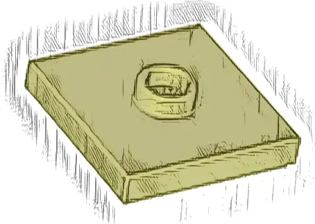 Plate, Modified 2 x 2 with Groove and 1 Stud in Center (Jumper)