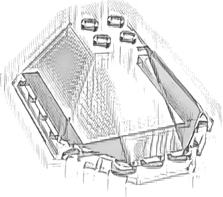 Windscreen 6 x 6 x 2 Canopy