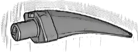 Barb / Claw / Horn / Tooth - Medium