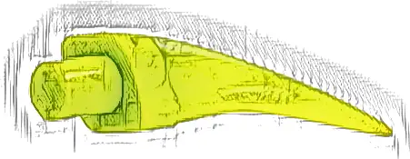 Barb / Claw / Horn / Tooth - Medium