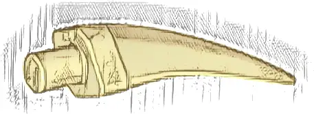 Barb / Claw / Horn / Tooth - Medium