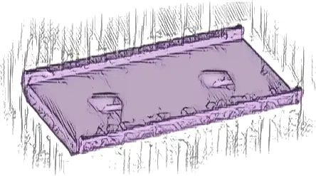 Ladder Holder for Ladder 14 x 2.5