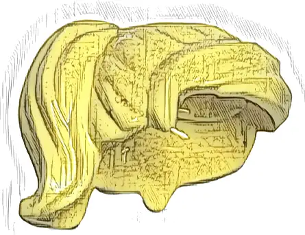 Minifigure, Hair Female Ponytail and Swept Sideways Fringe