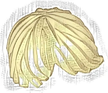 Minifigure, Hair Tousled with Side Part