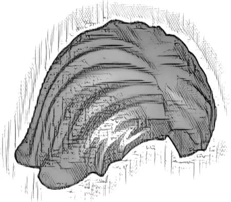 Minifigure, Hair Mid-Length Tousled with Center Part