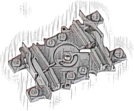 Train, Track Plastic (RC Trains) Flexible Segment