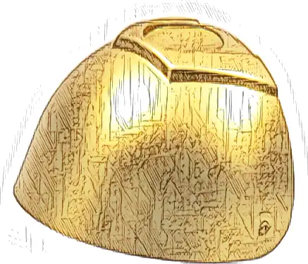 Minifigure, Visor Large with Trapezoid Area on Top