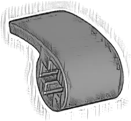 Technic, Panel Curved 2 x 1 x 1