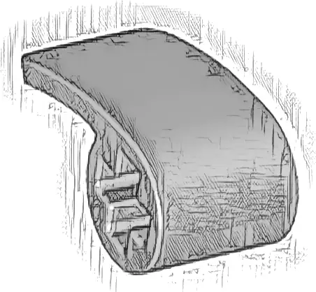 Technic, Panel Curved 2 x 1 x 1