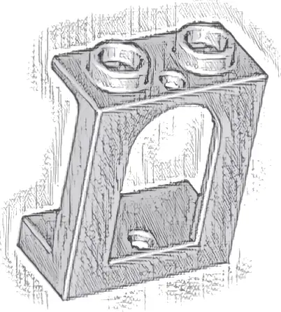 Window 1 x 2 x 2 Castle