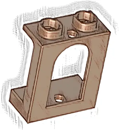 Window 1 x 2 x 2 Castle