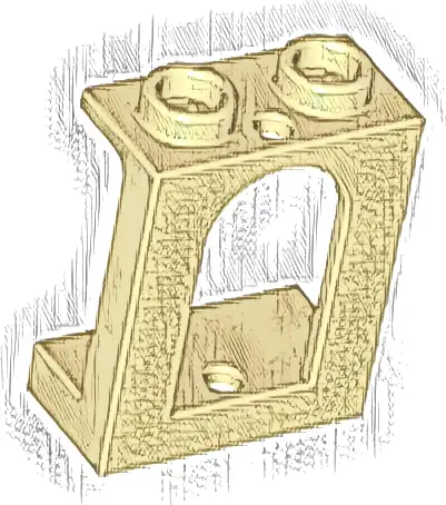 Window 1 x 2 x 2 Castle