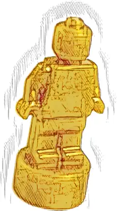 Minifigure, Utensil Statuette / Trophy