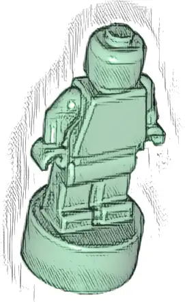 Minifigure, Utensil Statuette / Trophy