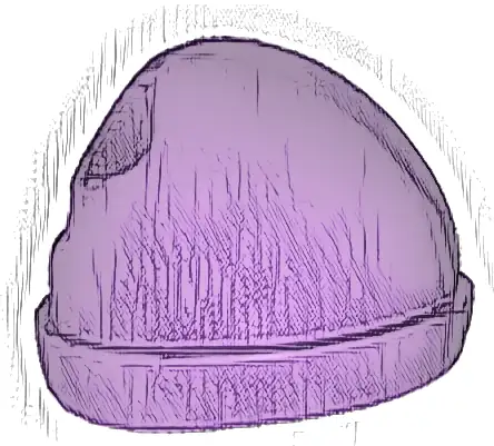 Minifigure, Headgear Cap, Beanie