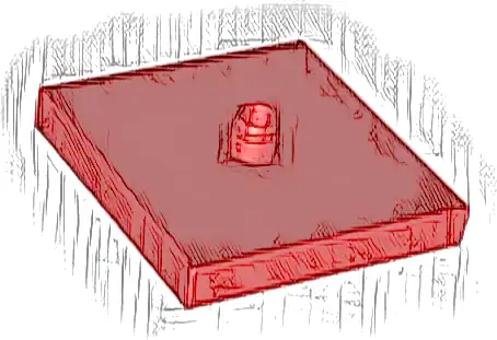 Duplo Turntable 4 x 4 Base, Flush Surface