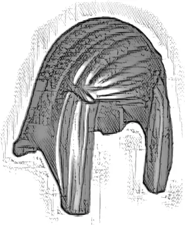 Minifigure, Hair Female Long Straight with Left Side Part