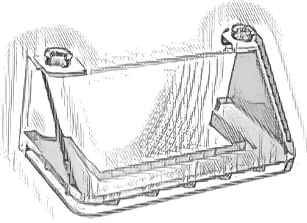 Windscreen 3 x 6 x 2