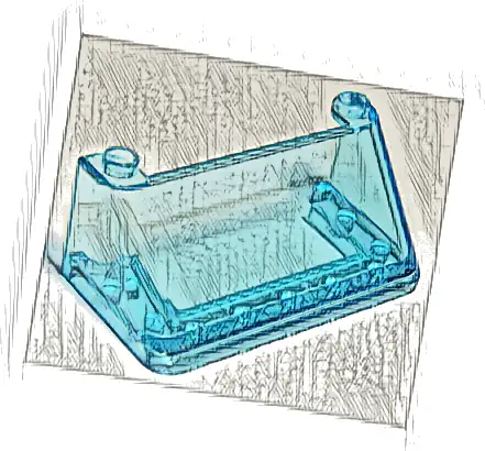 Windscreen 3 x 6 x 2