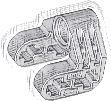 Technic, Axle and Pin Connector Perpendicular Split