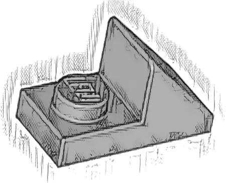 Slope 45 2 x 1 with 2/3 Cutout