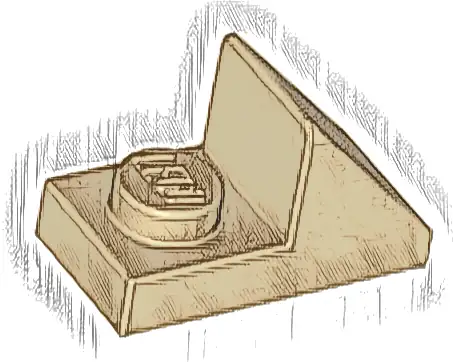 Slope 45 2 x 1 with 2/3 Cutout