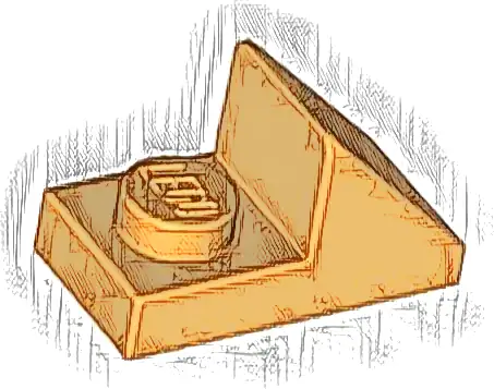 Slope 45 2 x 1 with 2/3 Cutout