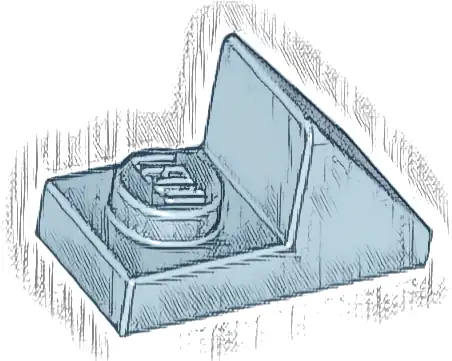 Slope 45 2 x 1 with 2/3 Cutout