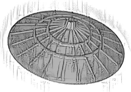 Minifigure, Headgear Hat, Conical Asian