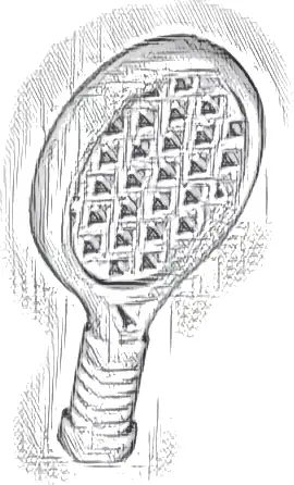 Minifigure, Utensil Tennis Racket