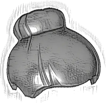 Minifigure, Hair Top Knot Bun