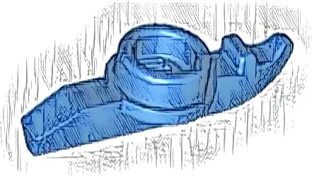 Minifigure Footgear Ice Skate