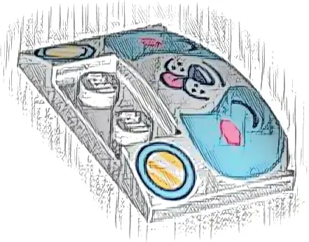 Składnik zestawu LEGO®